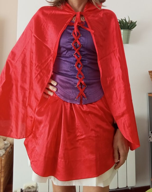 Disfraz sexy de Caperucita roja