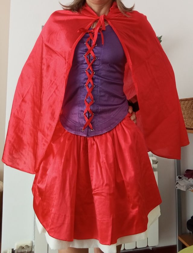 Disfraz sexy de Caperucita roja