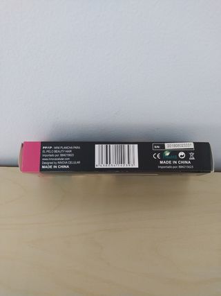 Plancha de pelo de viaje