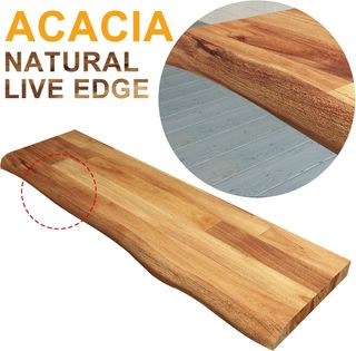 Estante Flotante Acacia 700mm