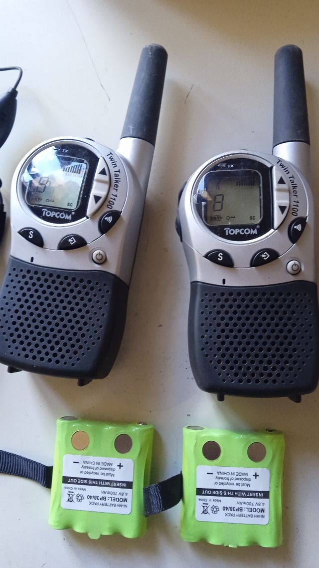 Walkie talkie 1100 combi pack