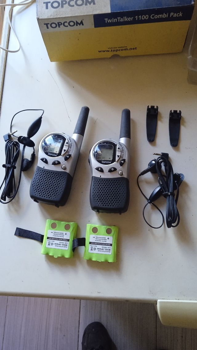 Walkie talkie 1100 combi pack