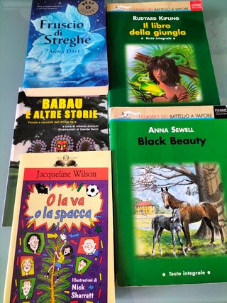 Cinque libri per bambini
