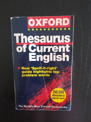 Thesaurus,Diccionario nglés- Español,