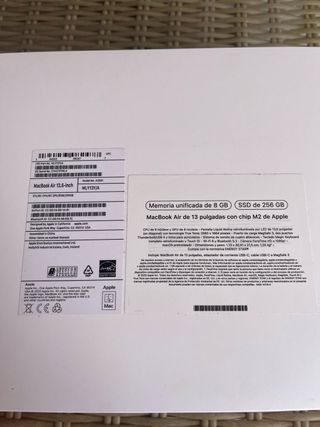 MacBook Air M2 de diciembre de 2024
