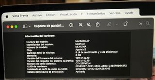 MacBook Air M2 de diciembre de 2024