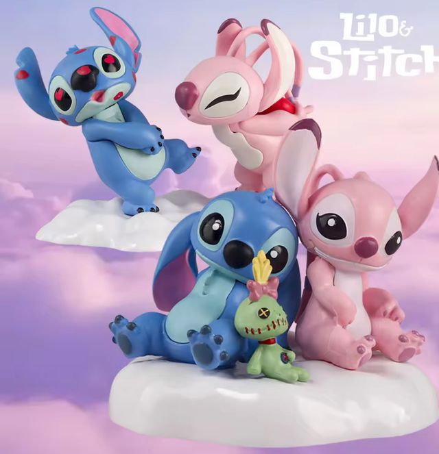 Figura Stitch Ángel 
