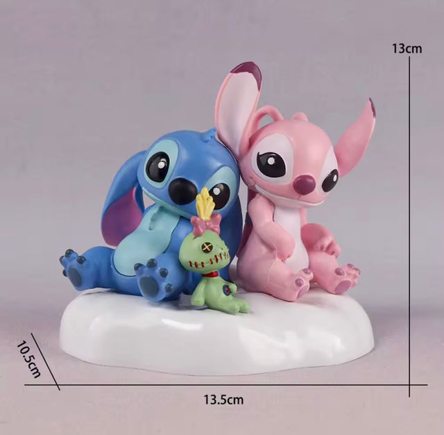 Figura Stitch Ángel 