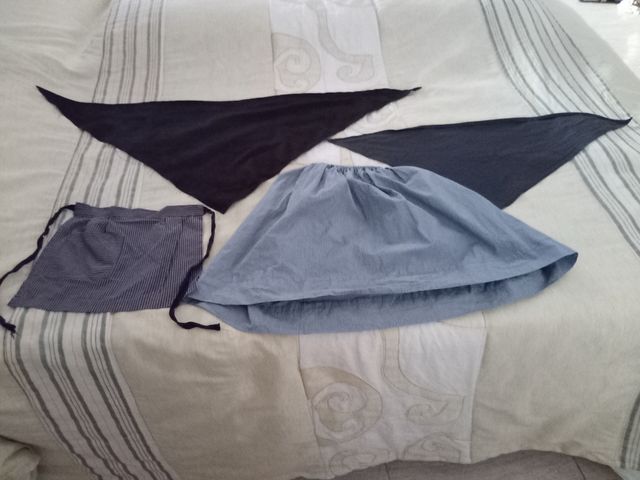 Conjunto de castañera 