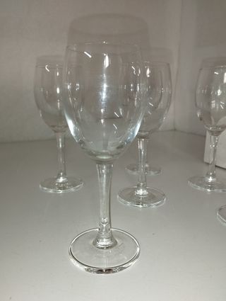 6 calici vino diamante 