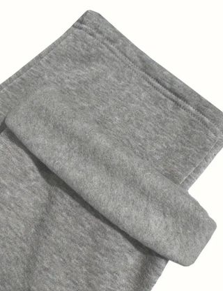 Pantalón de chándal invierno gris forr