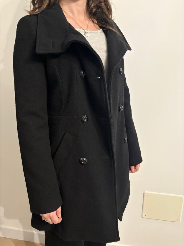 Cappotto nero donna