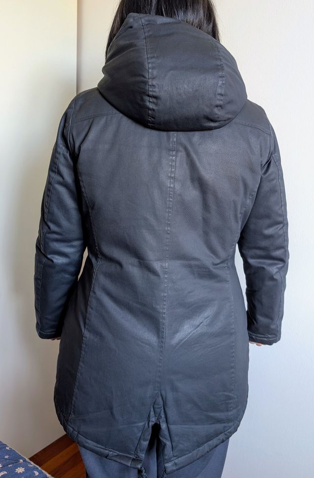 Parka Penn-Rich Woolrich donna blu taglia M