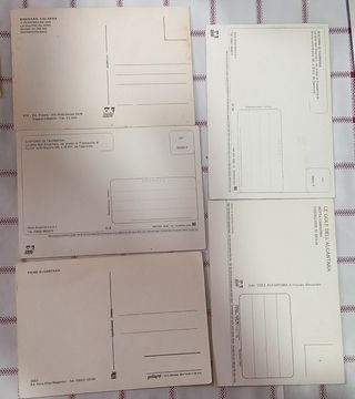 Cartoline postali vintage