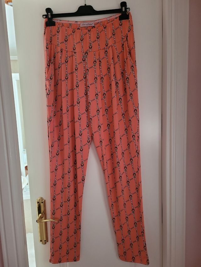 Pantalón punto de seda