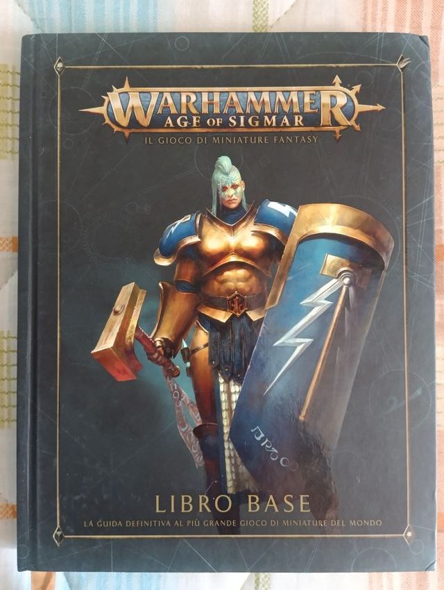 LOTTO MANUALE WARHAMMER AGE OF SIGMAR