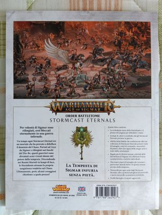 LOTTO MANUALE WARHAMMER AGE OF SIGMAR