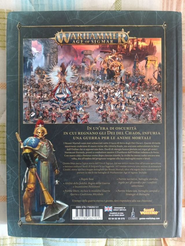 LOTTO MANUALE WARHAMMER AGE OF SIGMAR
