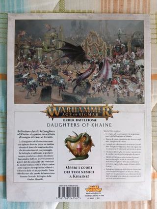 LOTTO MANUALE WARHAMMER AGE OF SIGMAR