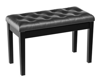 Banqueta Doble de Piano con Compartimento