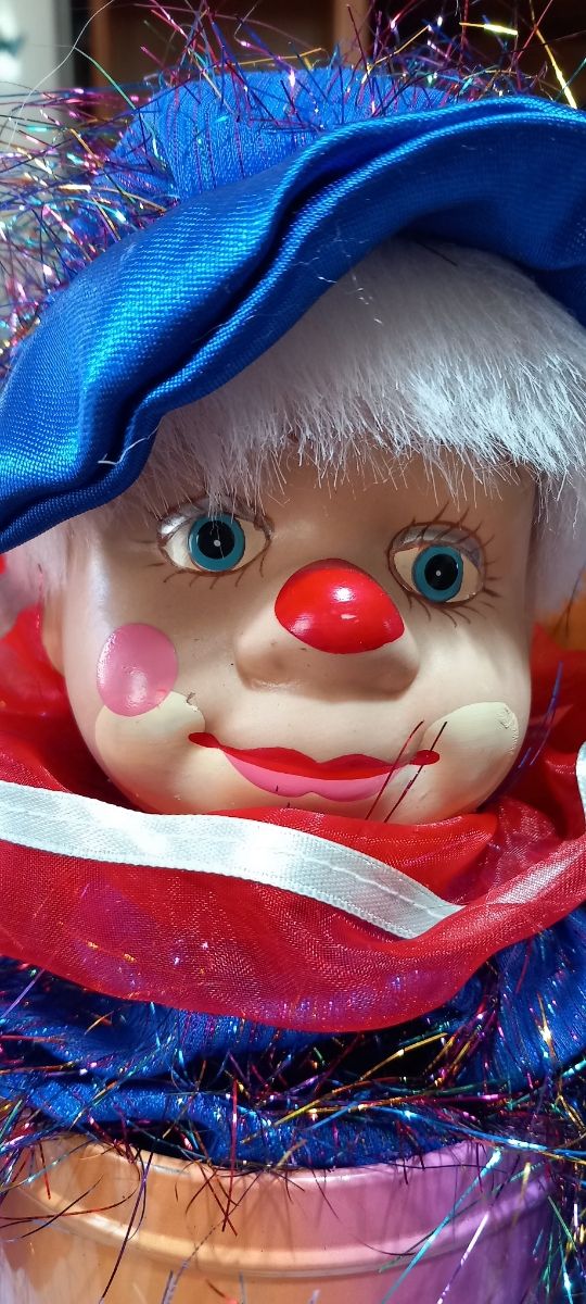 Giocattolo vintage pagliaccio