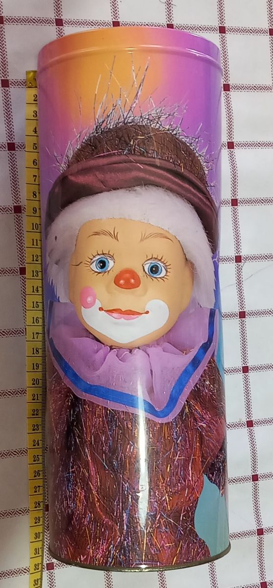 Giocattolo vintage pagliaccio