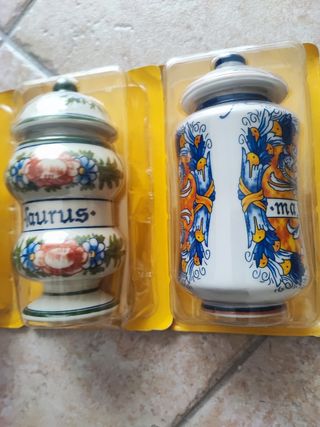 Set di 3 barattoli porta spezie