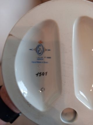 Figura porcelana médico Galos