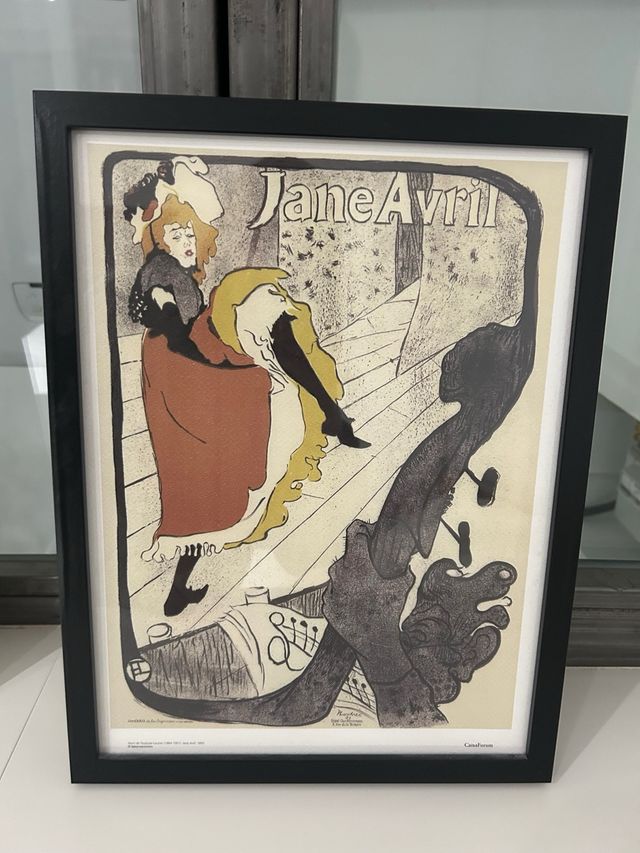 Lámina de Toulouse Lautrec