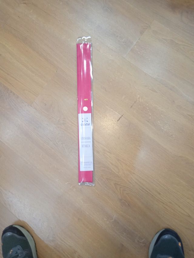 Cinta gimnasia rítmica fucsia