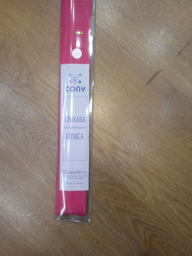 Cinta gimnasia rítmica fucsia