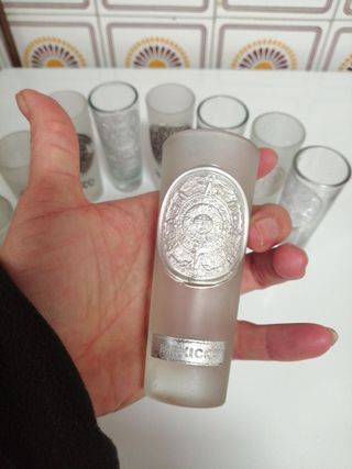 Vasos mexicanos tequila