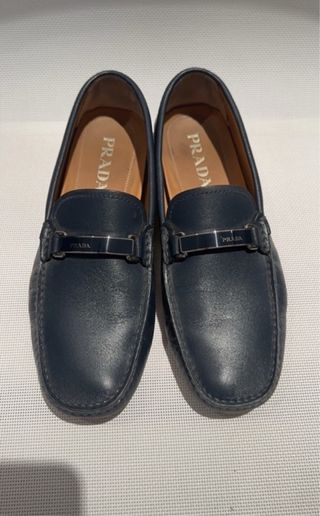 Mocasines de piel Prada