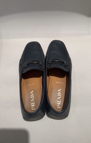 Mocasines de piel Prada