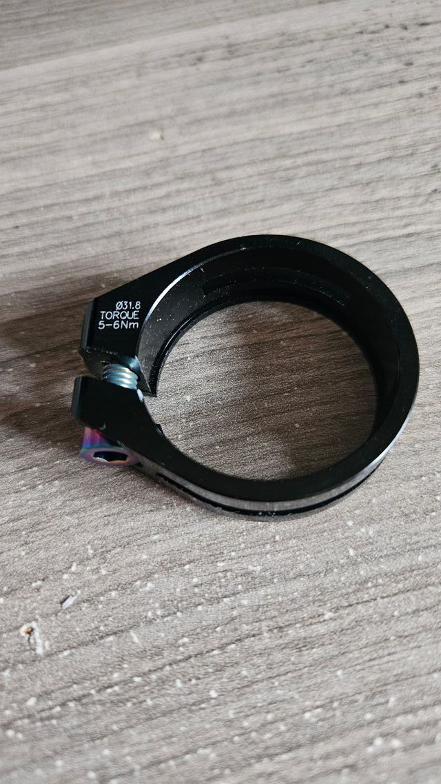 Abrazadera sillín bici MTB