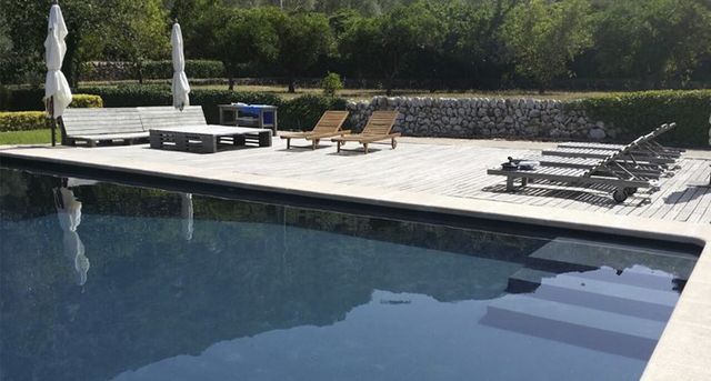 Montaje de laminas armadas para piscinas