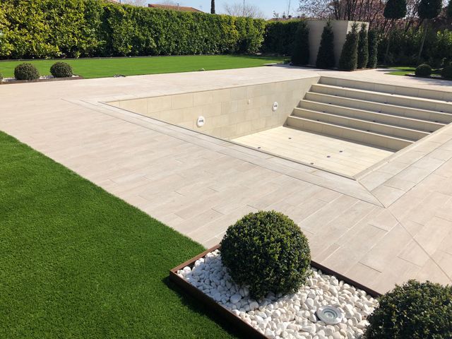 Montaje de laminas armadas para piscinas