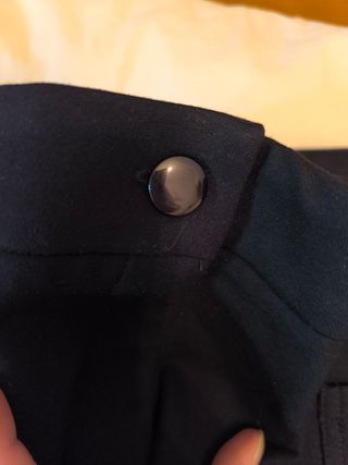 Pantalones pitillos de traje en negro 36