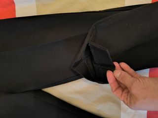 Pantalones pitillos de traje en negro 36