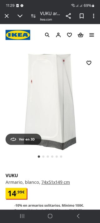 Armarios de plástico ikea