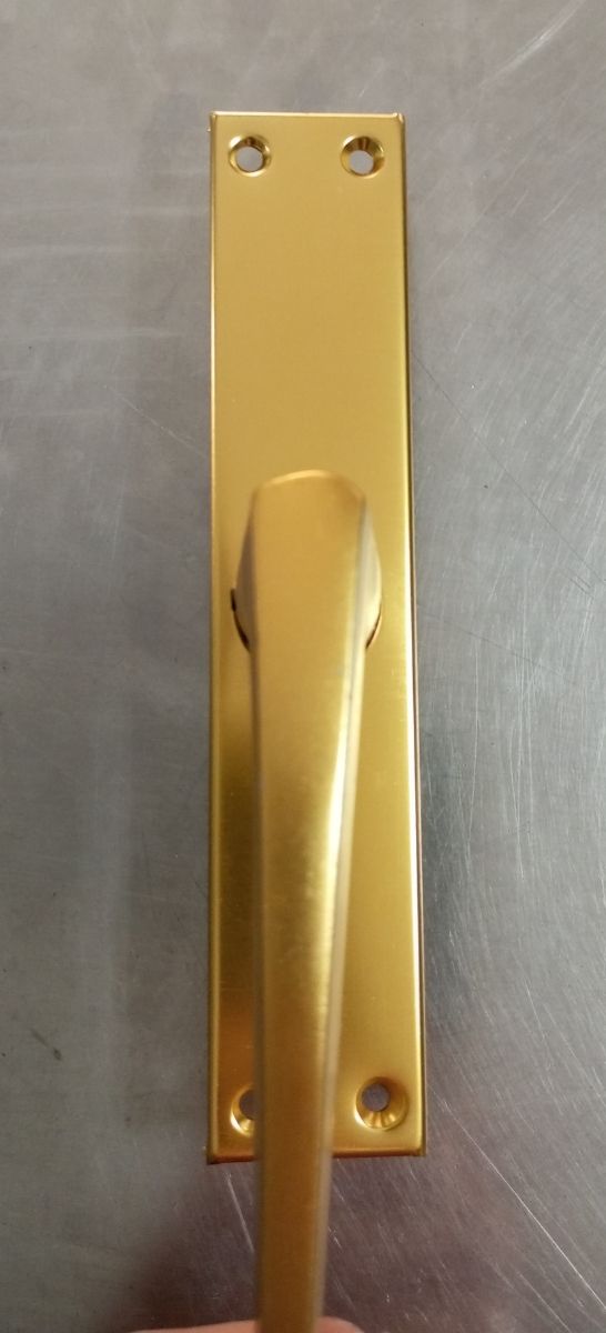 Falleba de embutir de aluminio