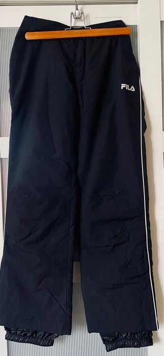 2 Pantalónes de nieve NEGROS Marca FILA 