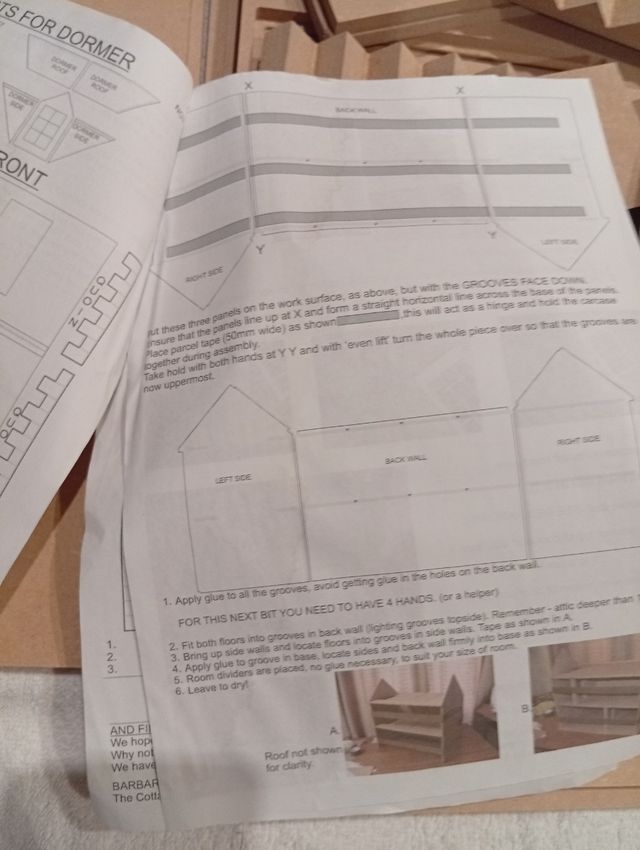 Casa de muñecas para montar