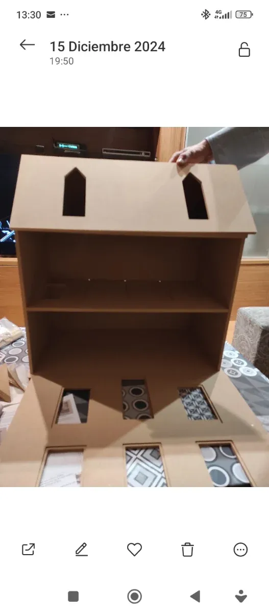 Casa de muñecas para montar