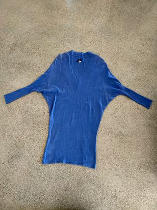 Vestito indaco in maglina