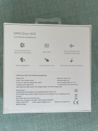 Headphones OPPO ENCO W31