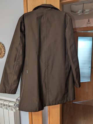 Gabardina chaqueta marrón Gore Tex t48