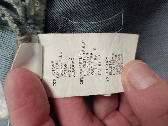 Cazadora vaquera con alas