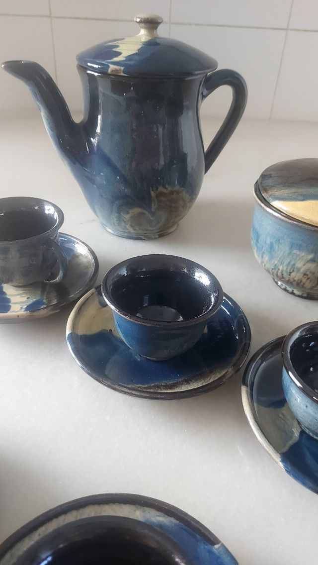 Juego de café de ceramistas de la Bisbal