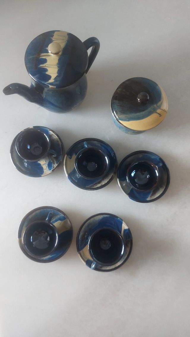 Juego de café de ceramistas de la Bisbal